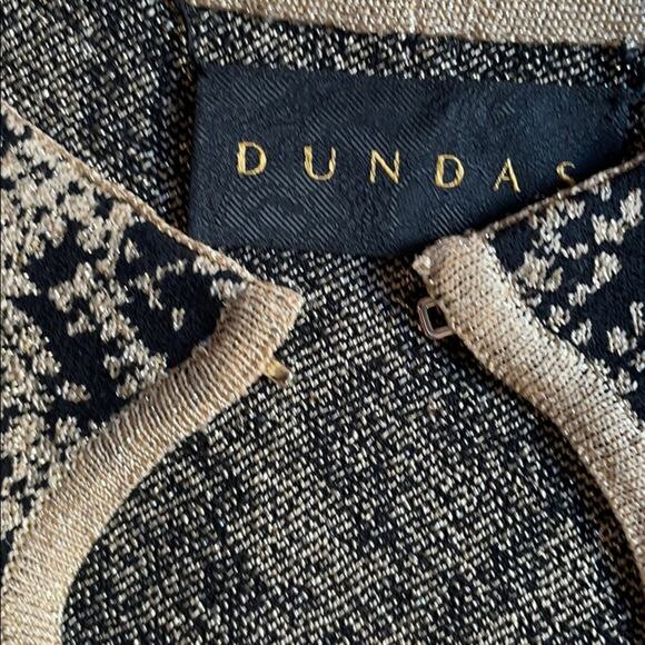 DUNDAS Snakeskin Knit Crop Top - Picture 10 of 15